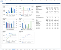 Car Rental financial model template